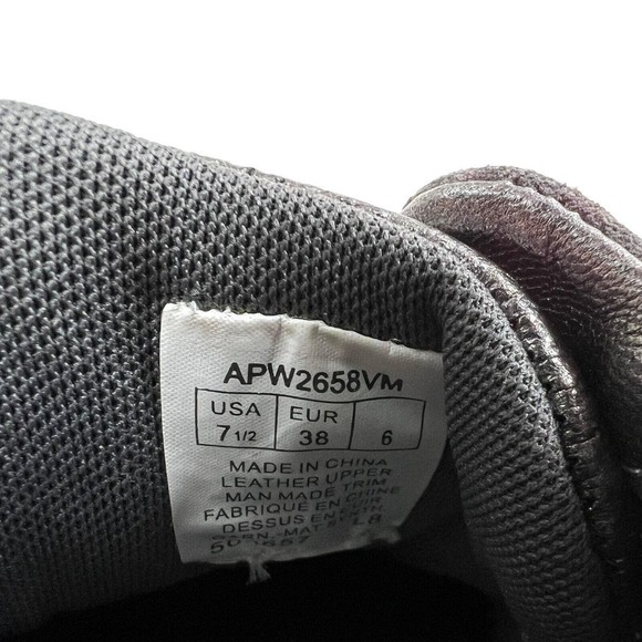 Rockport XCS Sneaker Suede Mesh Lace Up Low Top Rubber Soles Gray Women Size 7.5 - Picture 7 of 9